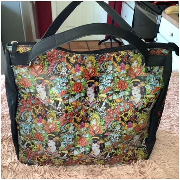 Ed Hardy Handbags - Ed hardy by Christian audigier tote bag